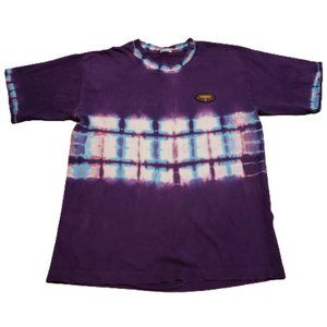 Bugle Boy T-Shirt Short Sleeve Purple Blue Vintage Purple Men's Medium Pre-owned